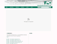 Tablet Screenshot of fmmcorp.com